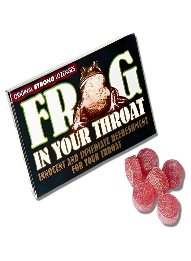 Goodscious Simpkins Frog in Your Throat Original Throat Lozenges - Cough Drops for Adults for Sore Throat Relief - British Cough Drop Menthol Sore Throat Lozenges - Strong and Penetrating (1.4 oz) - Image 1